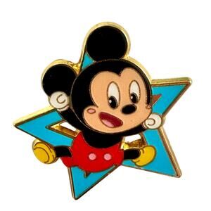 Disney Shanghai Resort Mickey Mouse Cute Mystery Star Collection Trading Pin